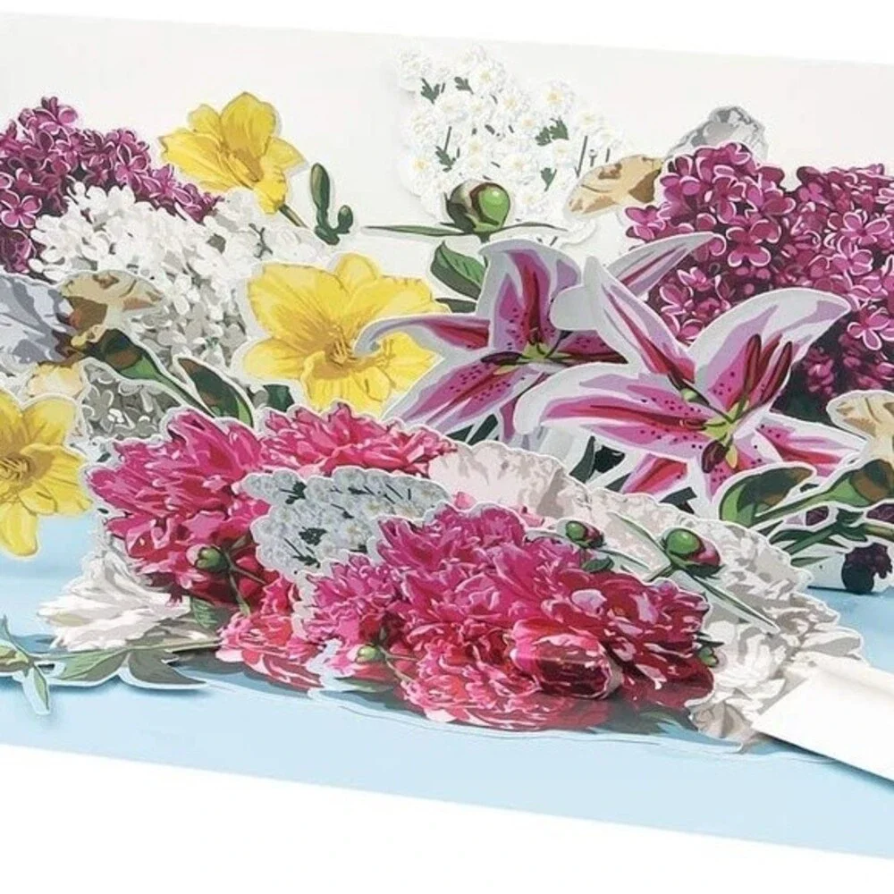 Panoramics Happy Birthday or Mother's Day Greeting Cards (set of 2)